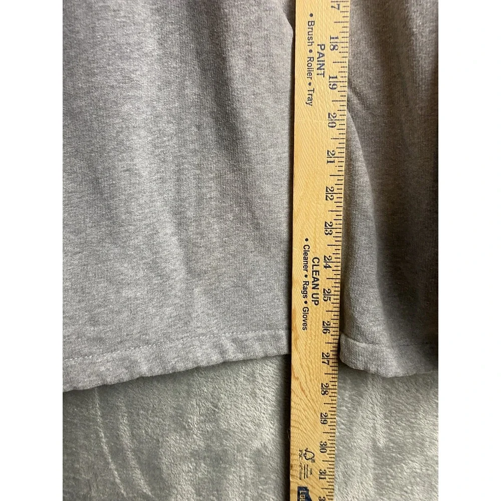 Woolrich Quarter Zip Mens XL Gray Cotton Sweater Jacket